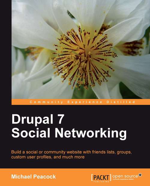 Book cover of Drupal 6 Social Networking