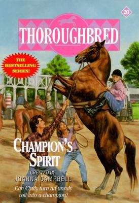 Book cover of Champion's Spirit (Thoroughbred #20)