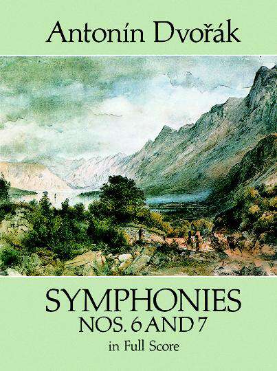 Book cover of Symphonies Nos. 6 and 7 in Full Score (Dover Orchestral Music Scores)