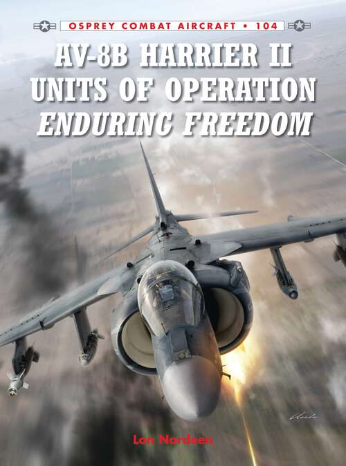 Book cover of AV-8B Harrier II Units of Operation Enduring Freedom