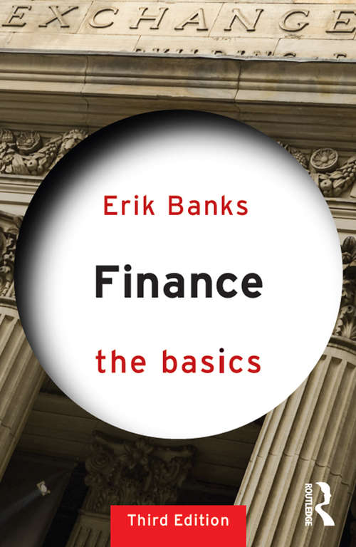 Book cover of Finance: The Basics (3) (The Basics)