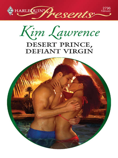 Book cover of Desert Prince, Defiant Virgin