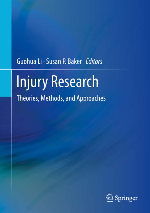 Book cover of Injury Research