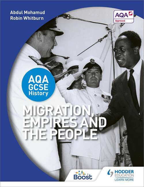 Book cover of AQA GCSE History: Migration, Empires and the People