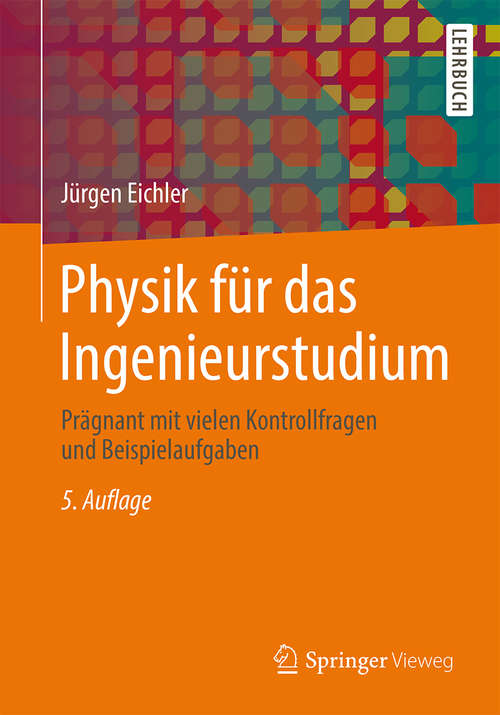 Book cover of Physik für das Ingenieurstudium