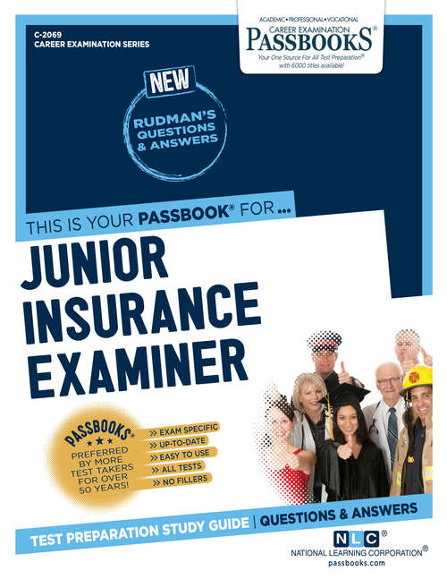 Book cover of Junior Insurance Examiner: Passbooks Study Guide (Career Examination Series)