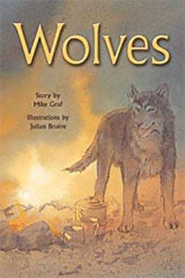 Book cover of Wolves (Rigby PM Chapter Books Emerald Levels 25-26, Fountas & Pinnell Select Collections Grade 3 Level P)