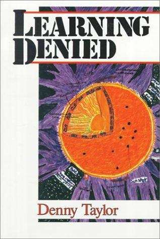Book cover of Learning Denied
