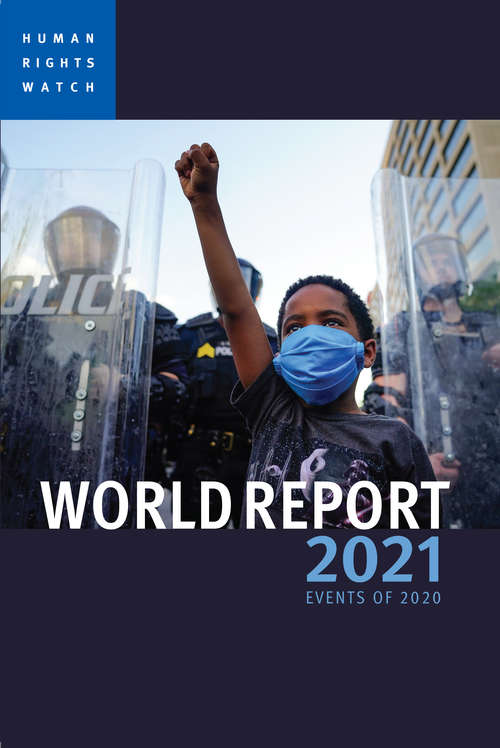 Book cover of World Report 2021: Events of 2020