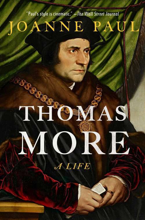 Book cover of Thomas More: A Life