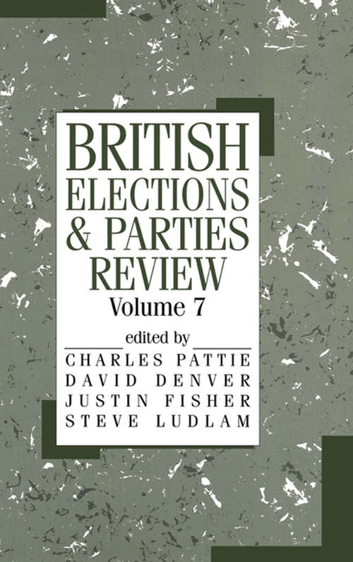 British Elections and Parties Review: The General Election Of 1997