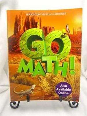 Book cover of Go Math! [Grade 5] Chapter 3: Add and Subtract Decimals