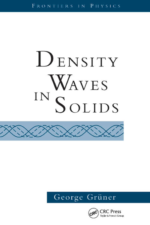 Book cover of Density Waves In Solids
