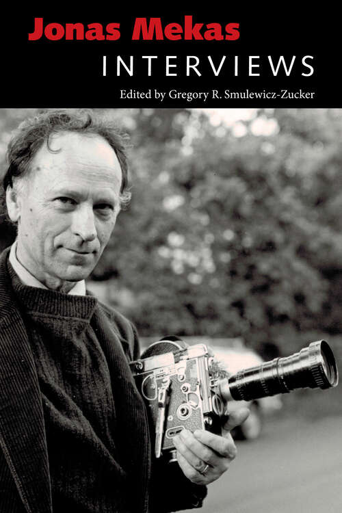 Book cover of Jonas Mekas: Interviews (EPUB SINGLE) (Conversations with Filmmakers Series)