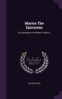 Book cover of Marius the Epicurean - Volume 1