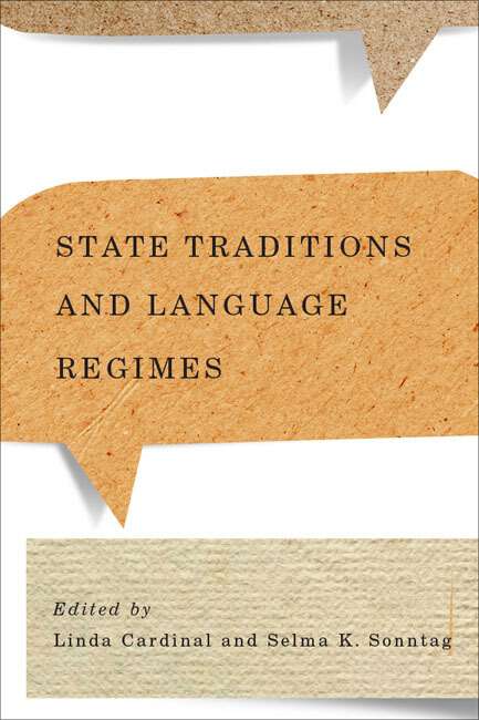Book cover of State Traditions and Language Regimes (ISSN)