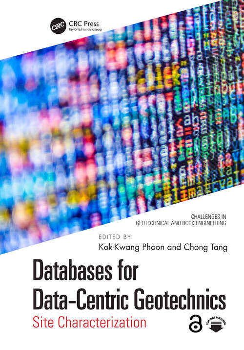 Book cover of Databases for Data-Centric Geotechnics: Site Characterization (1) (Challenges in Geotechnical and Rock Engineering)