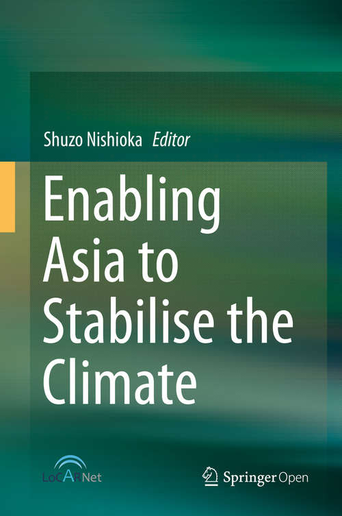 Book cover of Enabling Asia to Stabilise the Climate