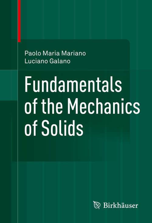 Book cover of Fundamentals of the Mechanics of Solids