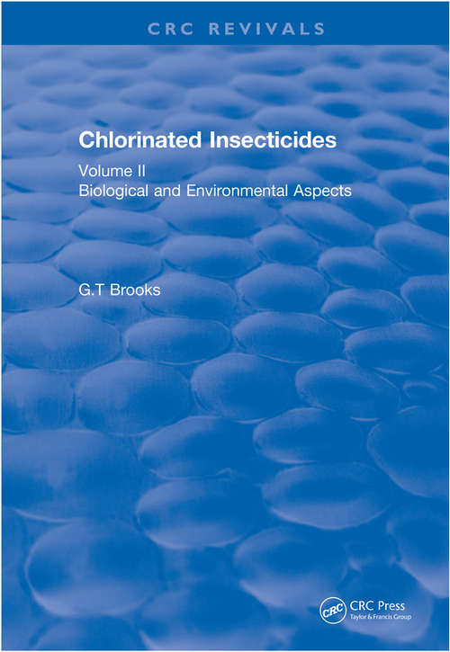 Cover image of Chlorinated Insecticides