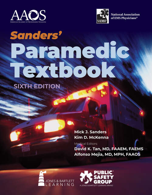 Book cover of Sanders' Paramedic Textbook