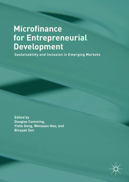 Book cover of Microfinance for Entrepreneurial Development