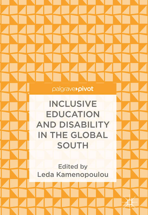 Book cover of Inclusive Education and Disability in the Global South