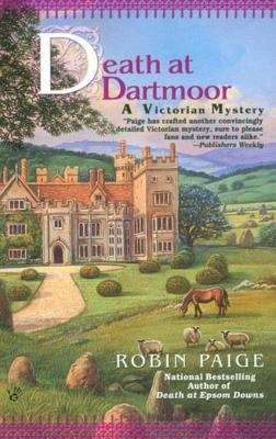 Book cover of Death at Dartmoor (A Victorian Mystery #8)