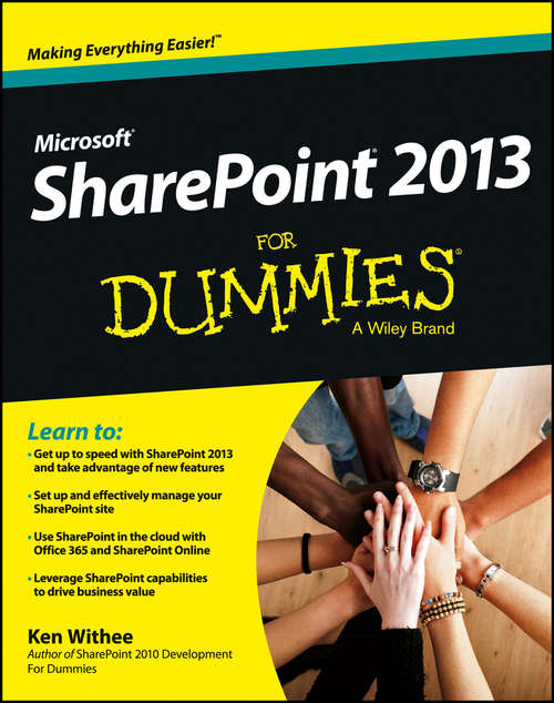 Book cover of SharePoint 2013 For Dummies