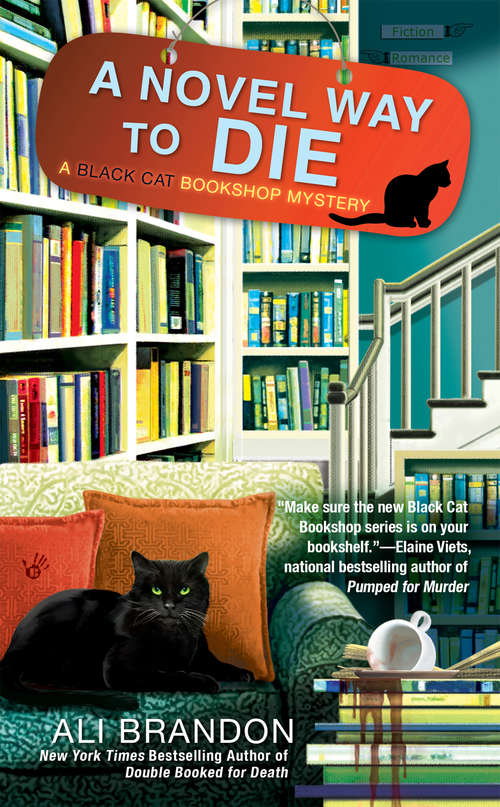 Book cover of A Novel Way to Die (Black Cat Bookshop Mystery #2)