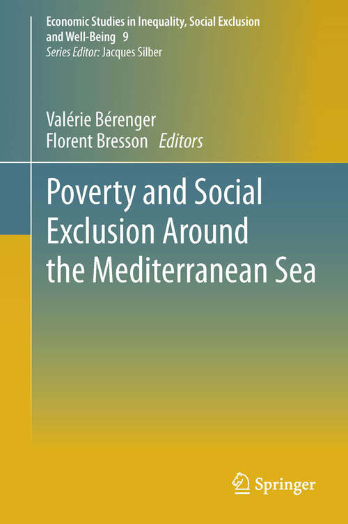 Book cover of Poverty and Social Exclusion around the Mediterranean Sea
