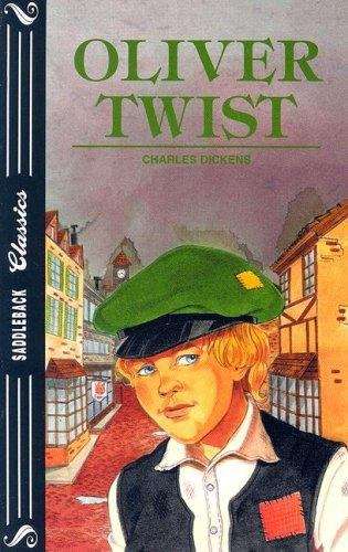 Book cover of Oliver Twist (Saddleback Classics)
