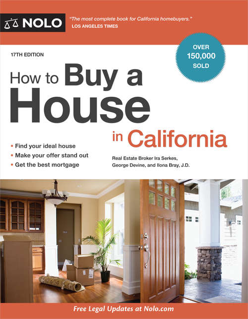 Book cover of How to Buy a House in California (Seventeenth Edition)