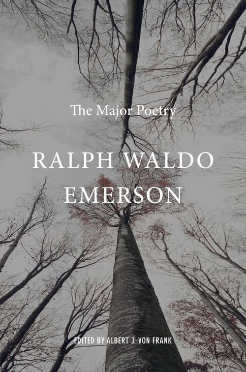 Book cover of Ralph Waldo Emerson: The Major Poetry