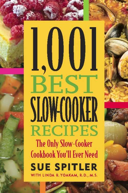 Book cover of 1,001 Best Slow-Cooker Recipes