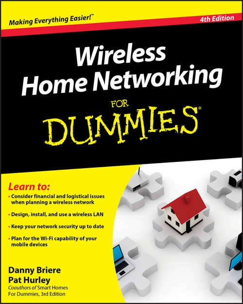Book cover of Wireless Home Networking For Dummies