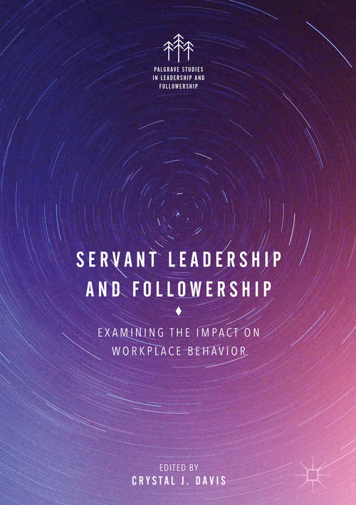 Book cover of Servant Leadership and Followership