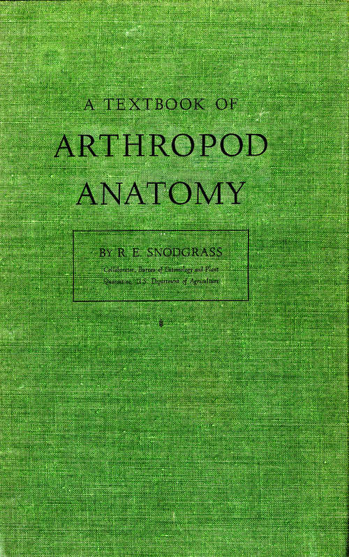 Book cover of Textbook of Arthropod Anatomy
