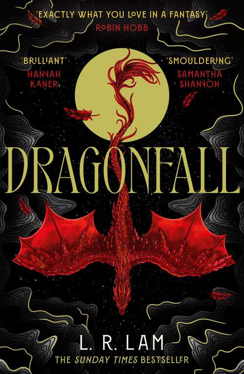 Book cover of Dragonfall: A magical new epic fantasy trilogy (The Dragon Scales Trilogy)
