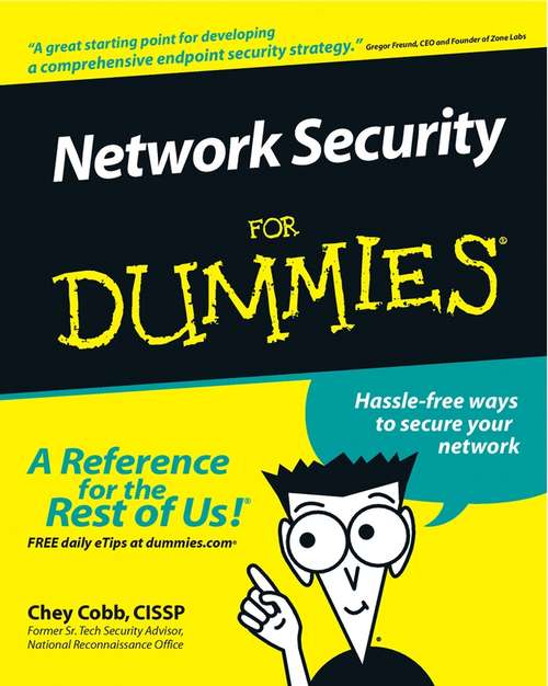 Book cover of Network Security For Dummies (For Dummies Ser.)