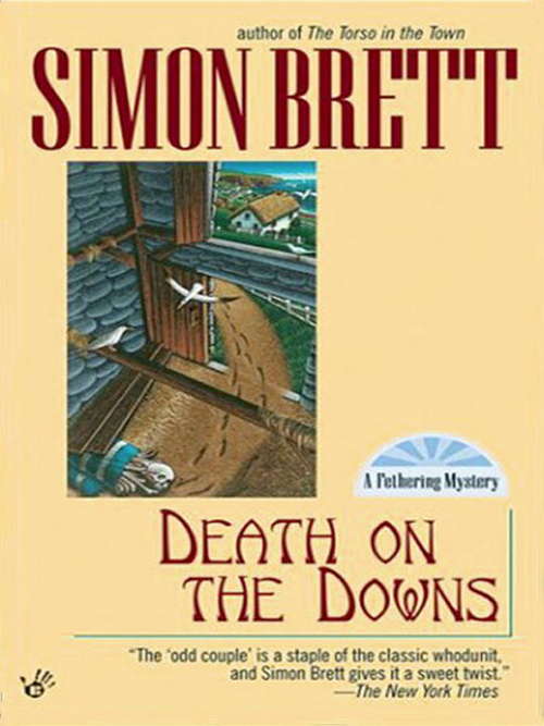 Book cover of Death on the Downs (Fethering Series #2)
