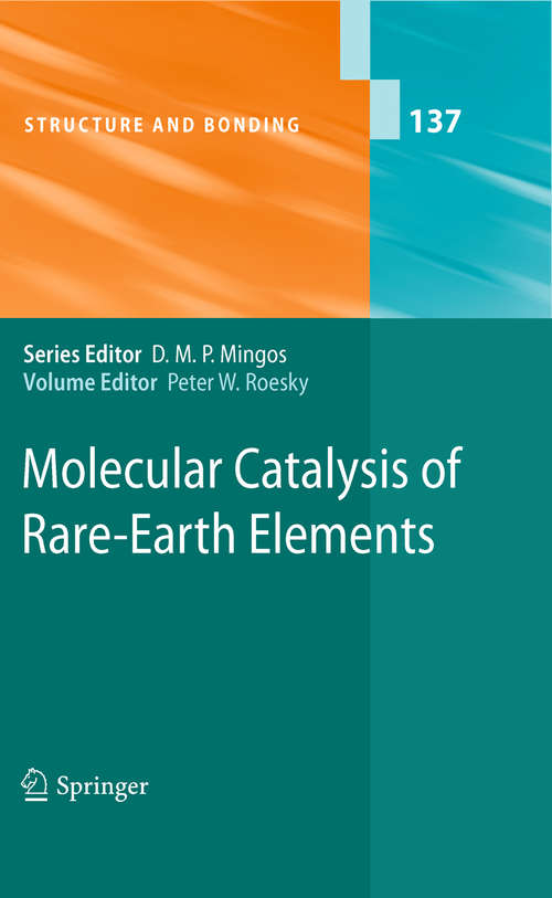 Book cover of Molecular Catalysis of Rare-Earth Elements