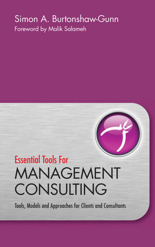 Book cover of Essential Tools for Management Consulting