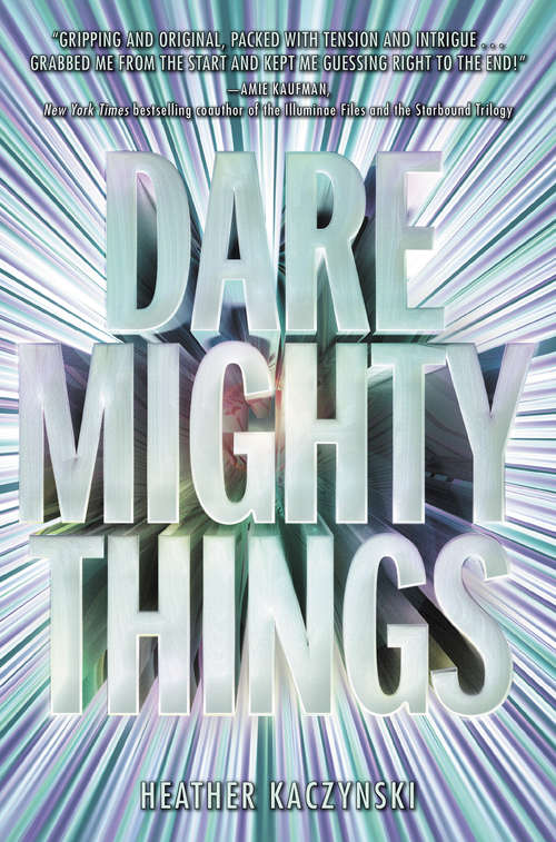 Book cover of Dare Mighty Things
