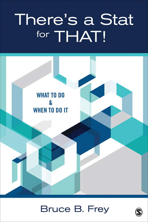 Book cover of There's a Stat for That!: What to Do & When to Do it