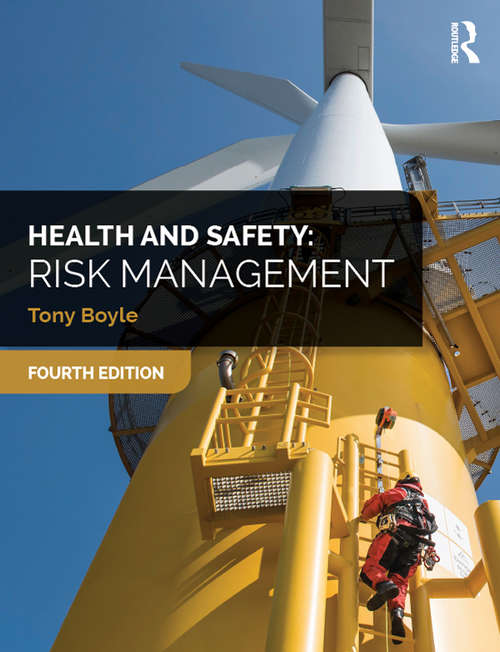 Book cover of Health and Safety: Risk Management