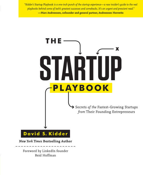 Book cover of The Startup Playbook