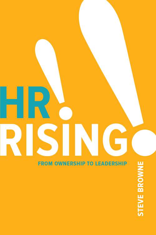 Book cover of HR Rising!!: From Ownership to Leadership (1)