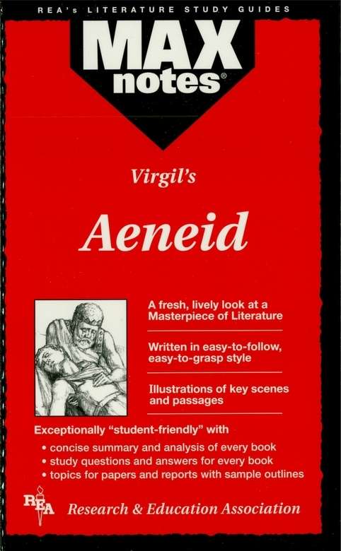 Book cover of The Aeneid (MAXNotes Literature Guides)