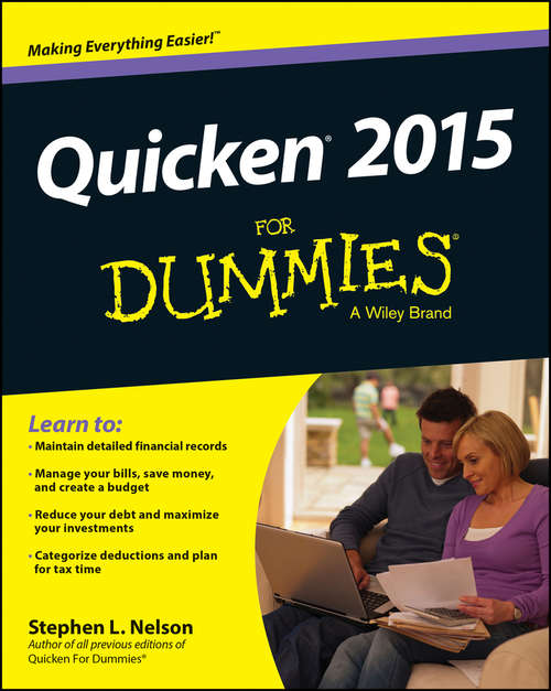 Book cover of Quicken 2009 For Dummies